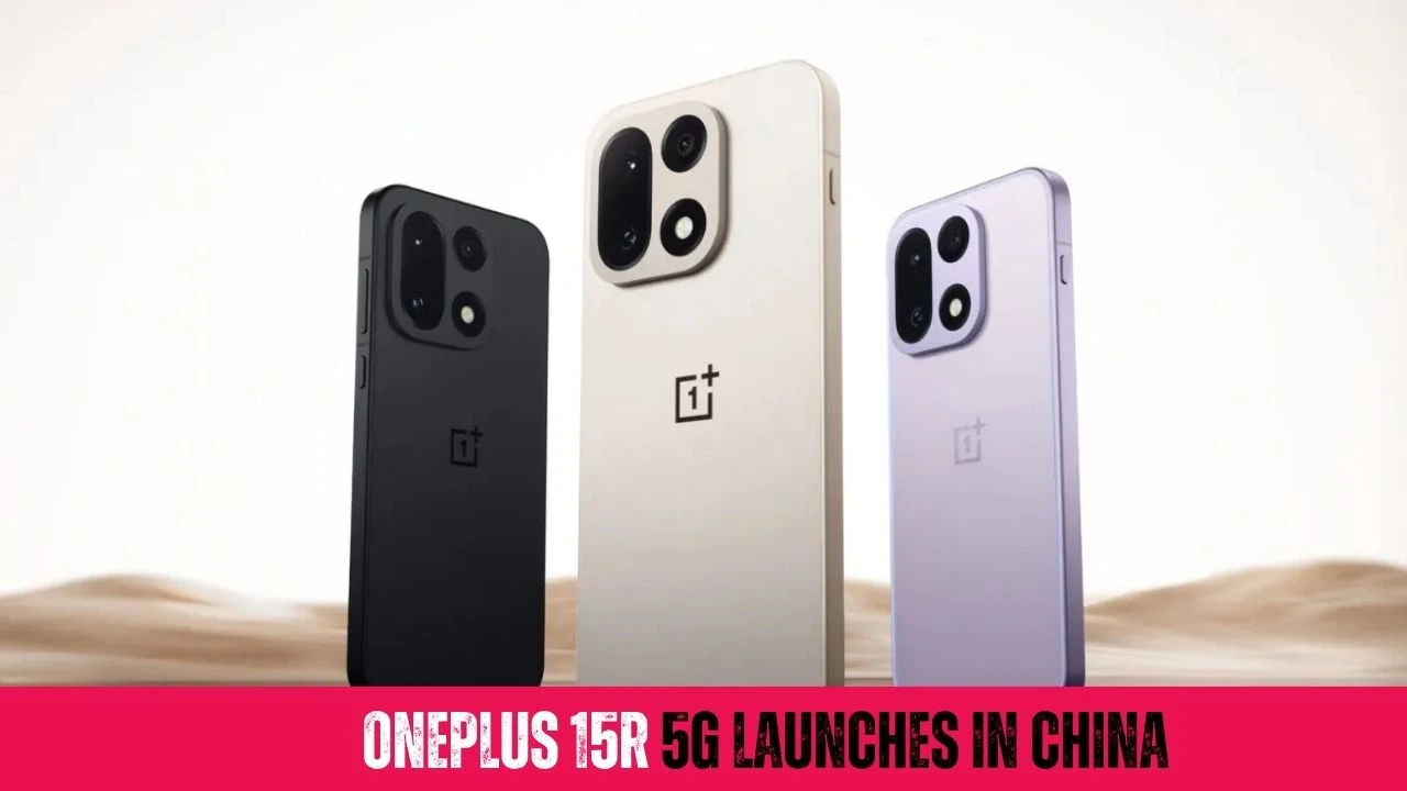 OnePlus 15R 5G Launches in China